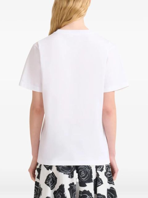 Marni patch-detail t-shirt - White