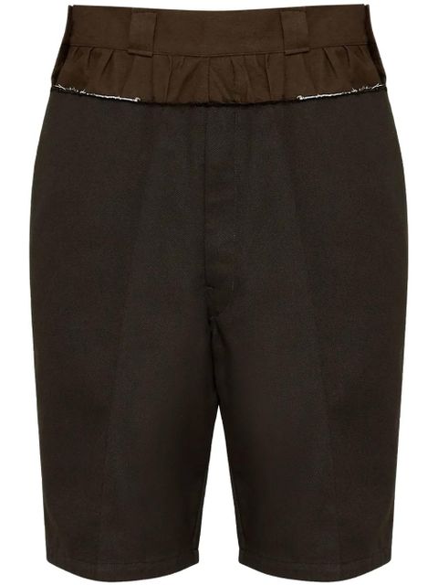 Maison Margiela layered shorts - Brown - zdjęcie produktu nr 1