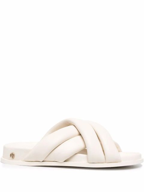 ANINE BING Lizzie crossover-strap sandals - Neutrals - zdjęcie produktu nr 1