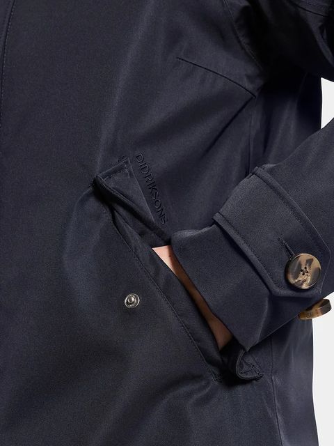 Didriksons kurtka LUNA kolor granatowy zimowa oversize 505930