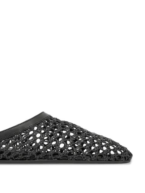 Ancient Greek Sandals woven mules - Black - zdjęcie produktu nr 2