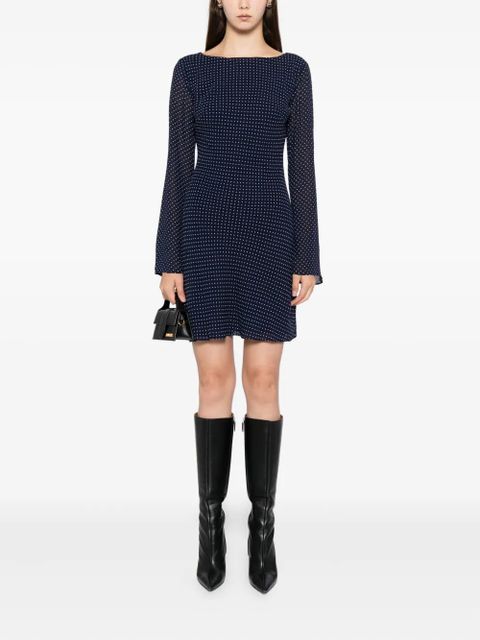 Reformation Esra mini dress - Blue - zdjęcie produktu nr 2