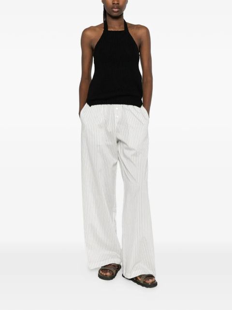 Róhe chunky-knit halter top - Black - zdjęcie produktu nr 2