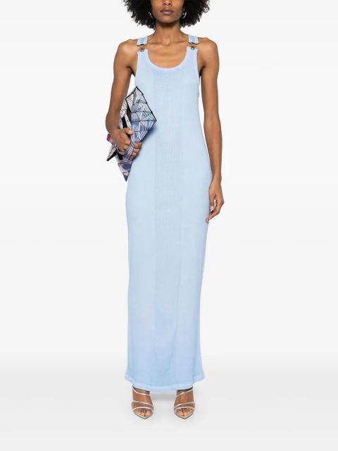 Jean Paul Gaultier cotton maxi dress - Blue