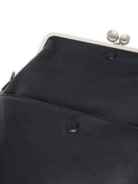 Weekend Max Mara ruched chain shoulder bag - Blue