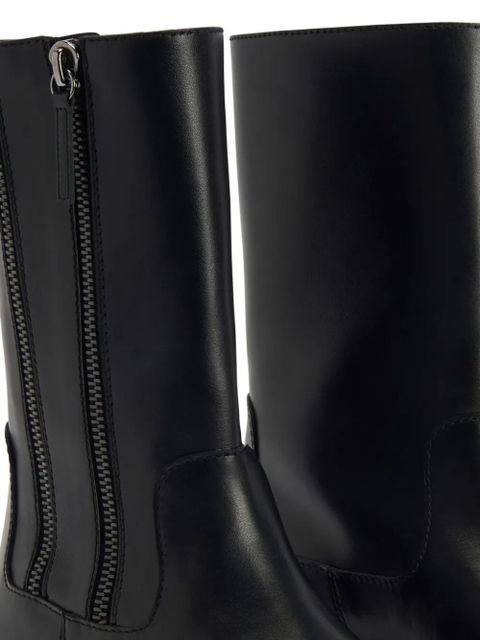 Giuseppe Zanotti Foustine leather ankle boots - Black - zdjęcie produktu nr 2