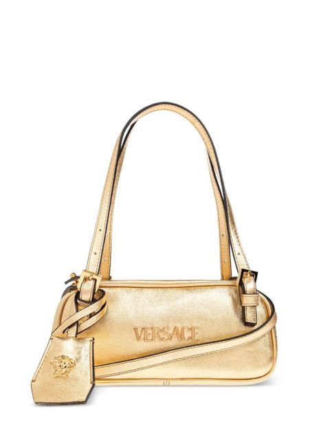 Versace metallic leather shoulder bag - Gold - zdjęcie produktu nr 1