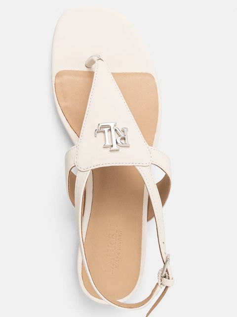 Lauren Ralph Lauren sandały skórzane Everley