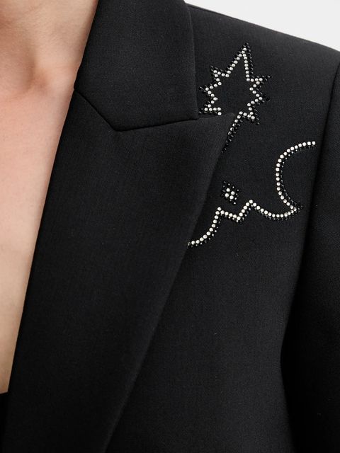 ZADIG&VOLTAIRE marynarka kolor czarny WWBL01947