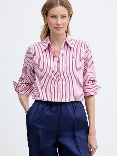 Tommy Hilfiger koszula damska bawełniana - zdjęcie produktu nr 1