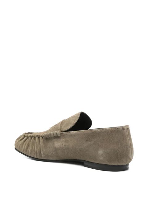 ALOHAS Aven suede loafers - Green