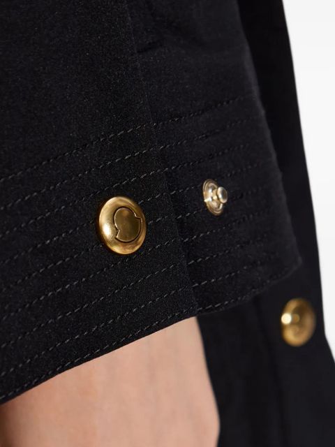 Moncler detachable-lining parka coat - Black