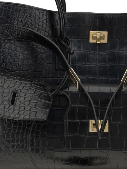 Balenciaga Bel Air medium shoulder bag - Black - zdjęcie produktu nr 2