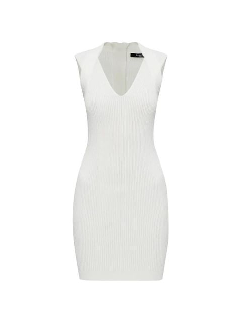 Balmain V-neck sleeveless dress - White - zdjęcie produktu nr 1