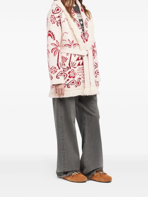 Alanui Glimpse Of Eden cardigan - White