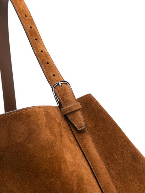 TOTEME suede tote bag - Brown