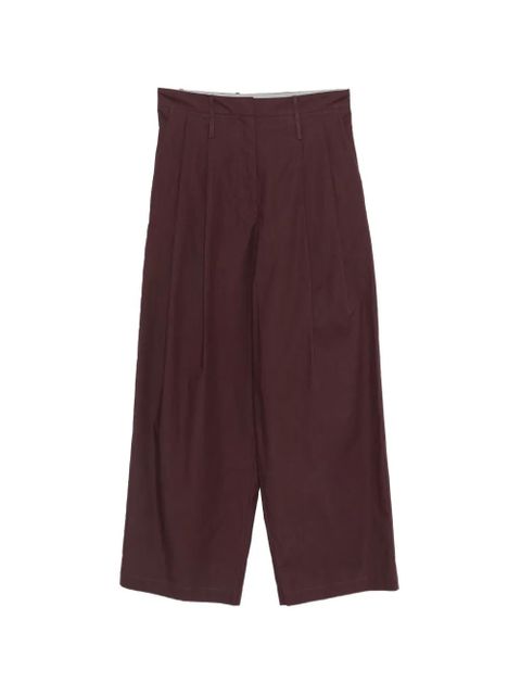 Alysi pleated trousers - Purple - zdjęcie produktu nr 1
