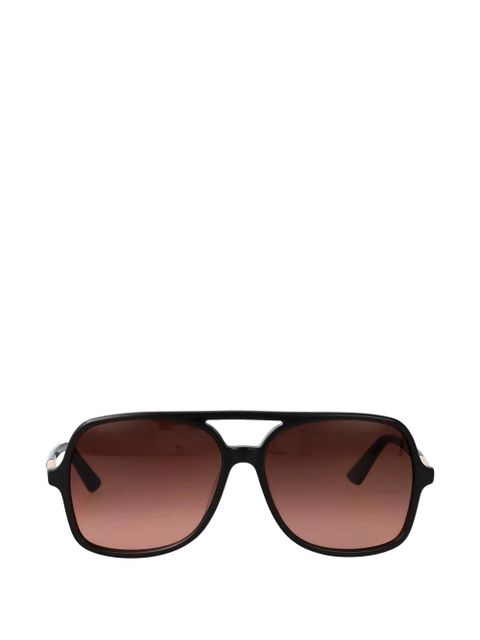 Chloé Eyewear pilot-frame sunglasses - Black - zdjęcie produktu nr 1