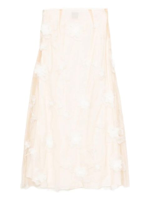 Reformation Gabriella skirt - Neutrals - zdjęcie produktu nr 2