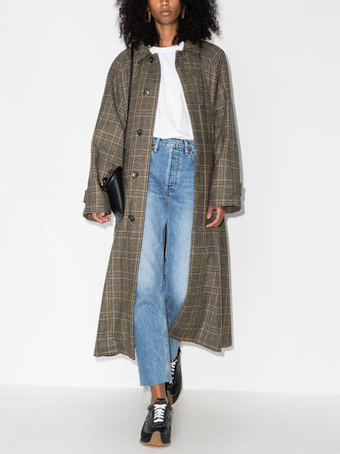 RE/DONE Stove Pipe cropped jeans - Blue - zdjęcie produktu nr 2