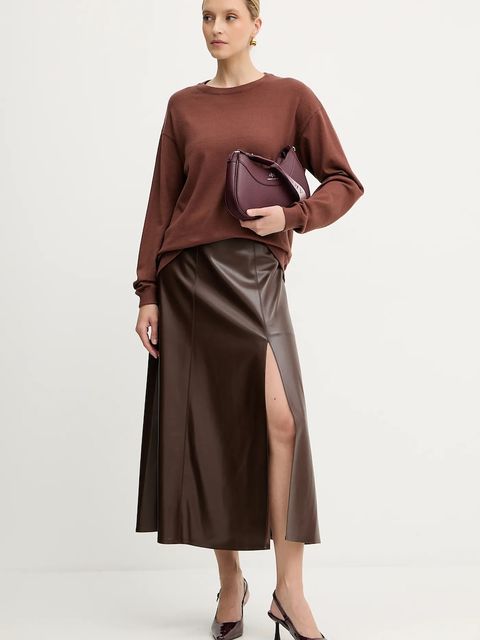 Armani Exchange torebka kolor bordowy 942883 CC783