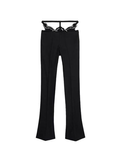 Blumarine lace trousers - Black - zdjęcie produktu nr 1