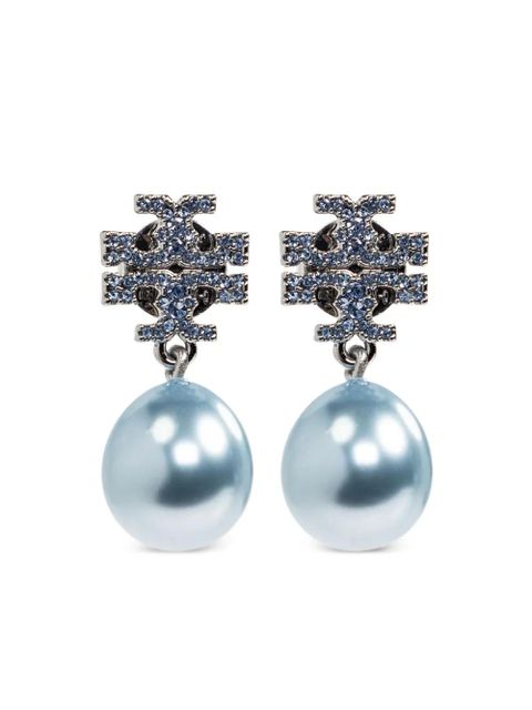 Tory Burch Moondance drop earrings - Silver - zdjęcie produktu nr 1