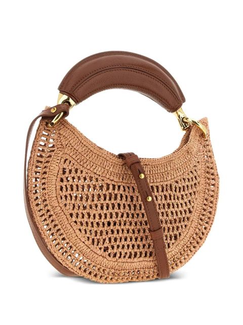 Chloé mini Summer Banana raffia tote bag - Neutrals - zdjęcie produktu nr 2