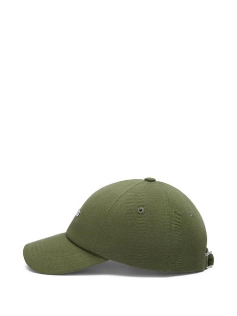 Jacquemus The Gadjo logo-plaque baseball cap - Green