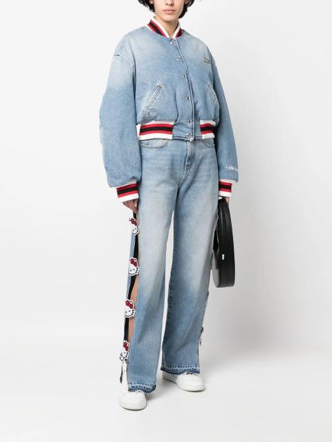 GCDS Hello Kitty cut-out jeans - Blue - zdjęcie produktu nr 2