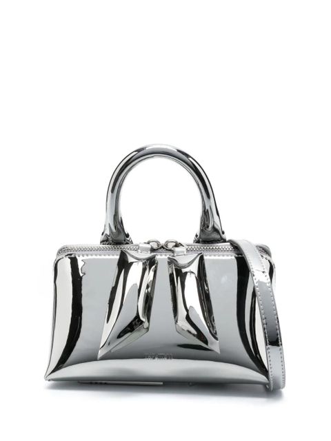 The Attico Friday mini tote bag - Silver - zdjęcie produktu nr 1