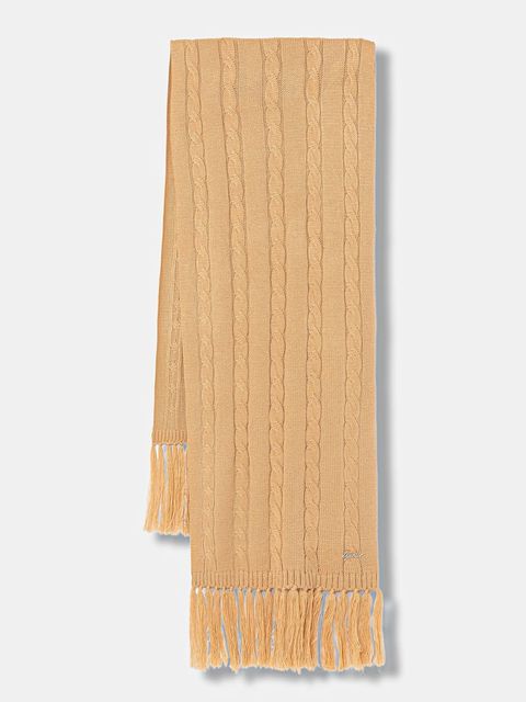 Guess szalik KENDRA damski kolor beżowy gładki W5BZ16 Z3362 - zdjęcie produktu nr 1