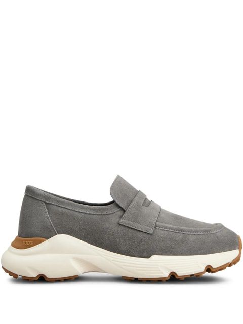 Tod's Sporty suede sneakers - Grey - zdjęcie produktu nr 1