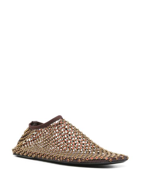 Christopher Esber Minette ballet flats - Brown