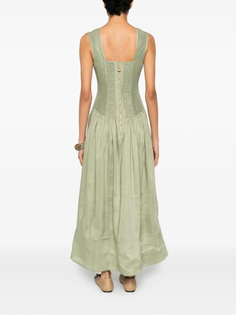 Aje Spirelle maxi dress - Green