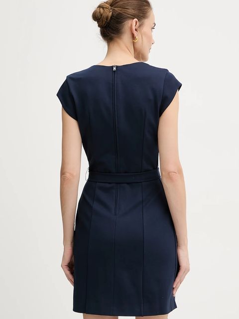 Guess sukienka CHRISSY kolor granatowy mini prosta W5BK21 KCMU2 - zdjęcie produktu nr 2