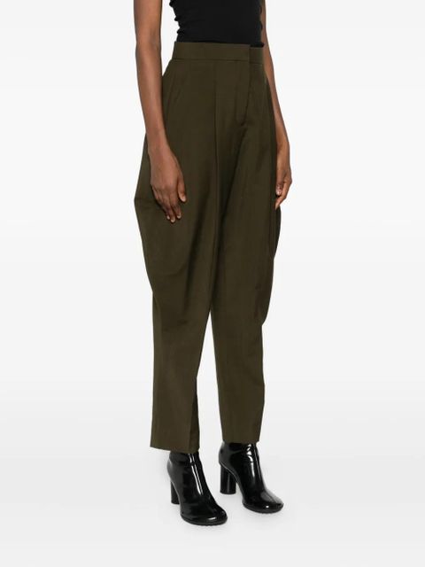 FENDI pleated trousers - Green