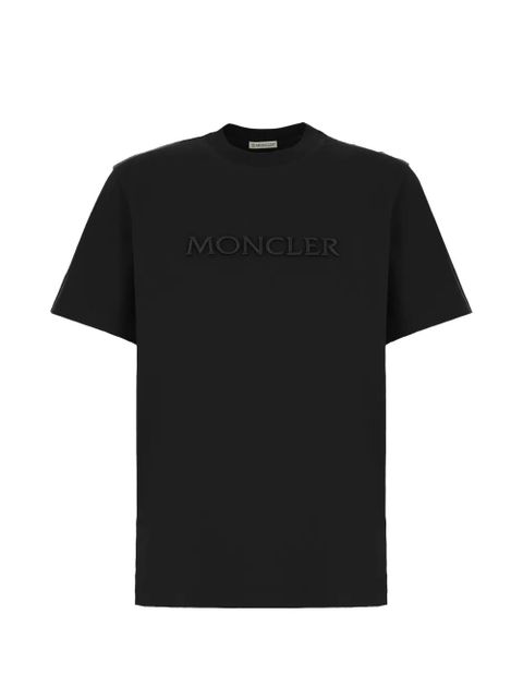 Moncler embossed logo T-shirt - Black - zdjęcie produktu nr 1