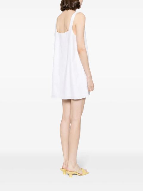 Reformation Cami linen mini dress - White