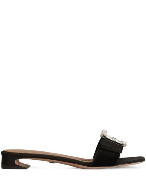 Dolce & Gabbana buckle-detail sandals - Black - zdjęcie produktu nr 1