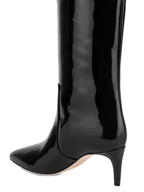 Paris Texas 60mm pointed-toe knee-high boots - Black