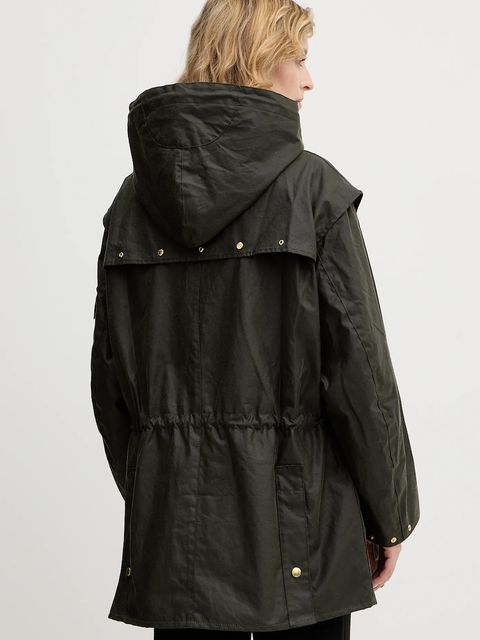 Barbour kurtka bawełniana Aberford kolor zielony przejściowa LWX1520 - zdjęcie produktu nr 2