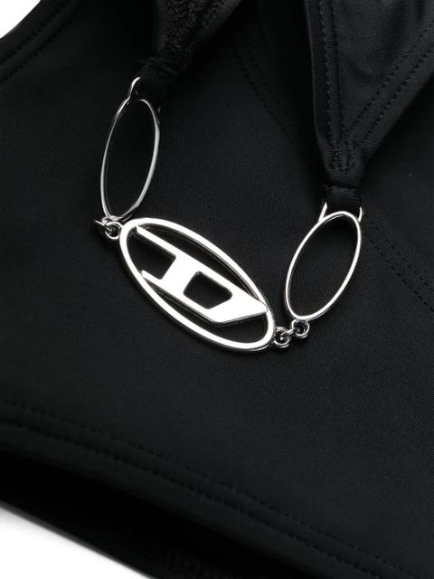 Diesel BFPN-Irina logo-plaque bikini bottoms - Black