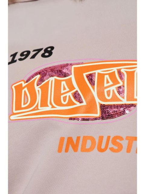 Diesel F-Buxt-Hood-P2 hoodie - Purple