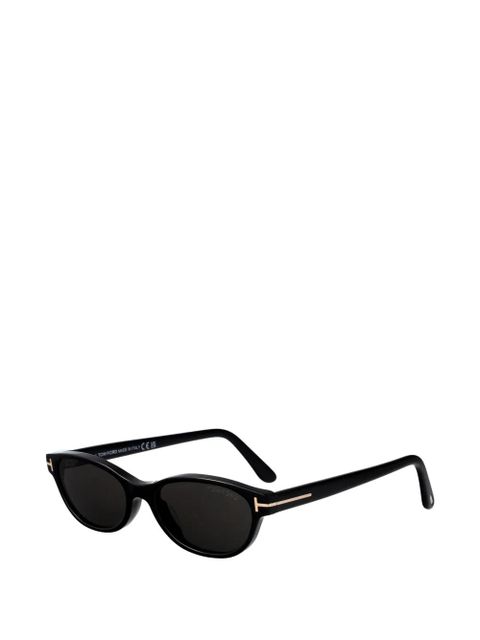 TOM FORD oval-frame sunglasses - Black - zdjęcie produktu nr 2