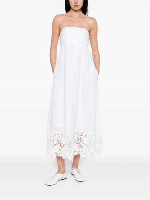 Max Mara Scena lace midi dress - White - zdjęcie produktu nr 2
