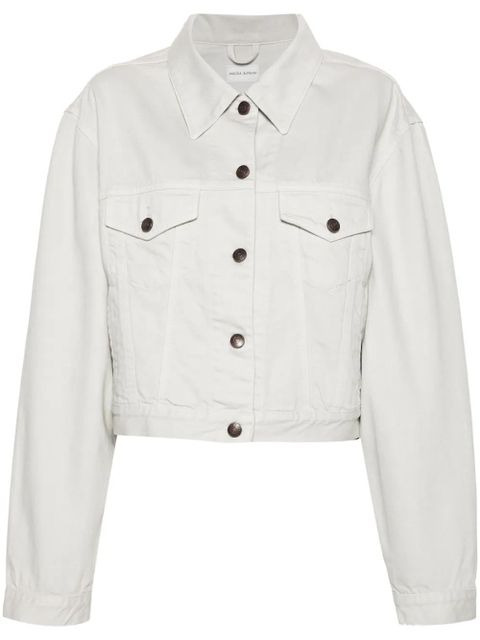 Magda Butrym Classic denim jacket - Neutrals - zdjęcie produktu nr 1