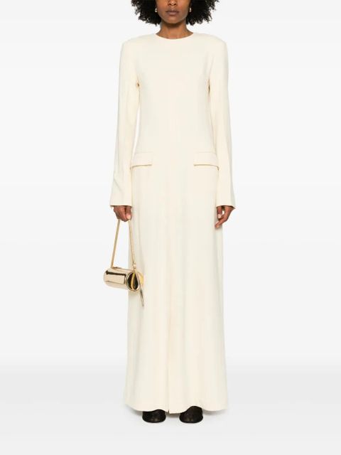 TOTEME pocket maxi dress - Neutrals