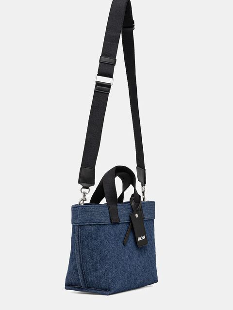 Dkny torebka jeansowa kolor niebieski R52AVJ49 - zdjęcie produktu nr 2