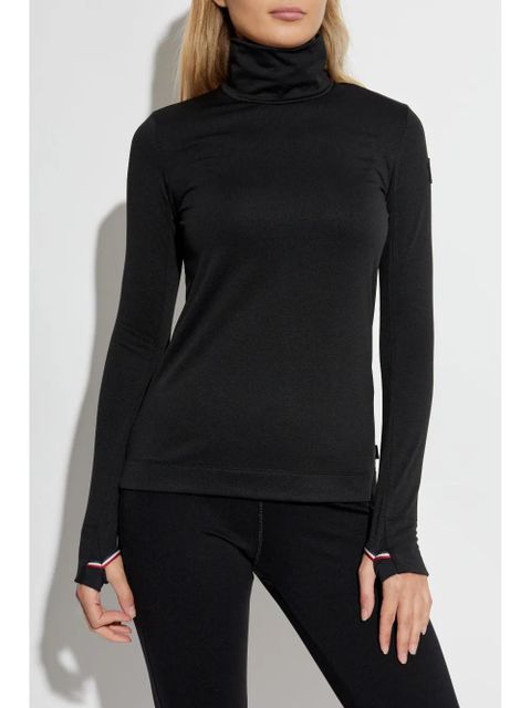 Moncler Grenoble logo-appliqué sweater - Black - zdjęcie produktu nr 2